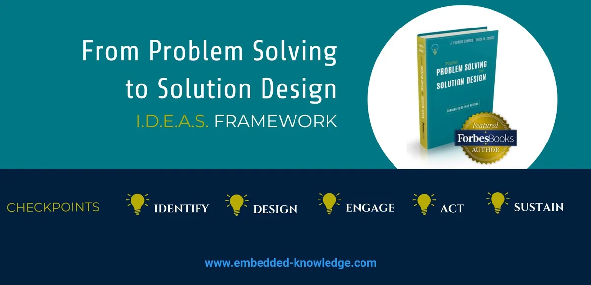 From Problem Solving to Solution Design — available on Amazon